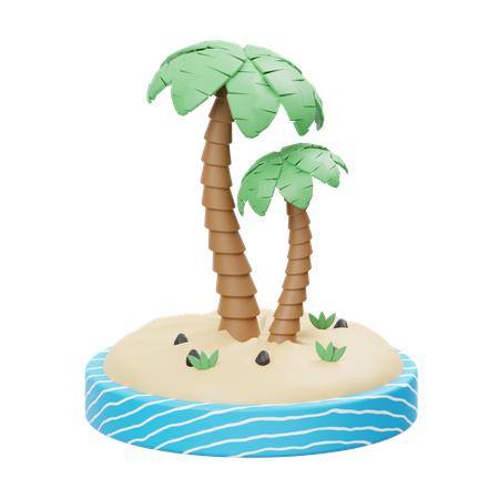 Palm Tree  3D Icon