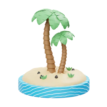 Palm Tree  3D Icon