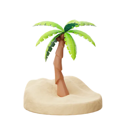 Palm tree  3D Icon