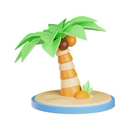 Palm Tree  3D Icon