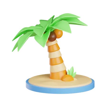 Palm Tree  3D Icon