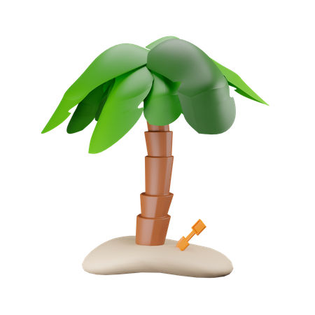 Palm Tree  3D Icon