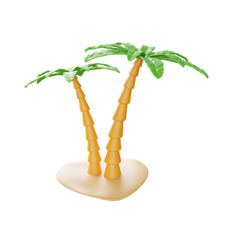 Palm Tree  3D Icon