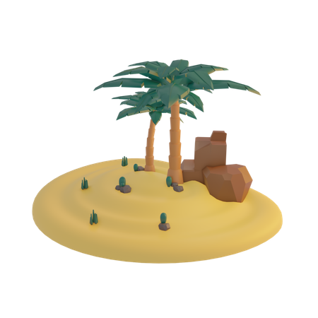 Palm Tree  3D Icon