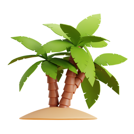 Palm Tree  3D Icon