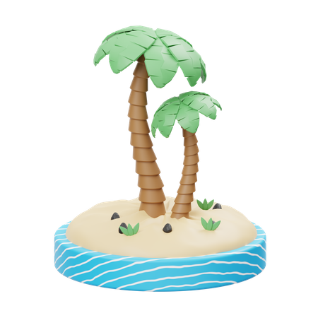 Palm Tree  3D Icon