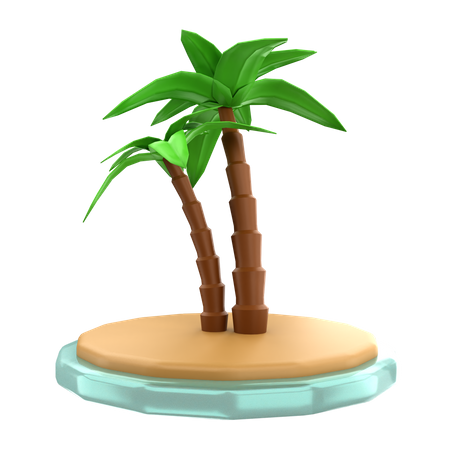 Palm Tree  3D Icon