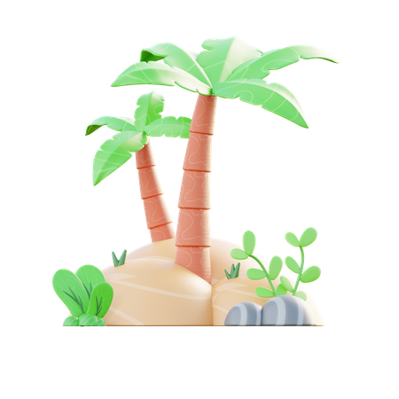 Palm Tree  3D Icon