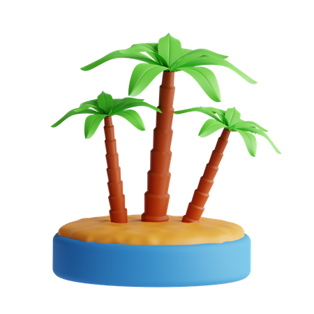 Palm Tree  3D Icon