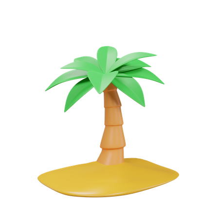 Palm Tree  3D Icon