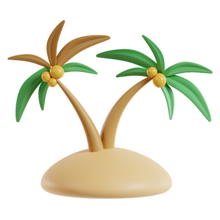 Palm Tree  3D Icon