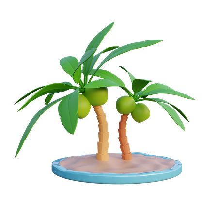 Palm Tree  3D Icon