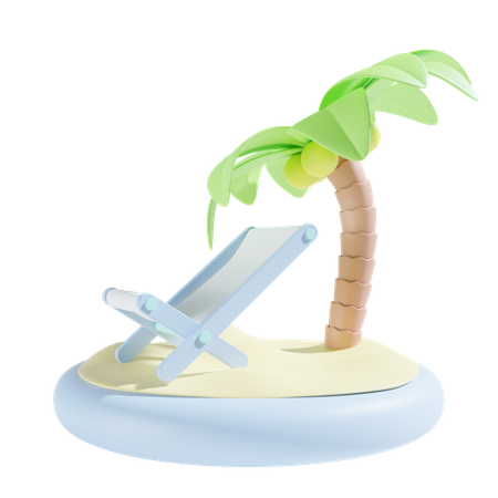 Palm Tree  3D Icon
