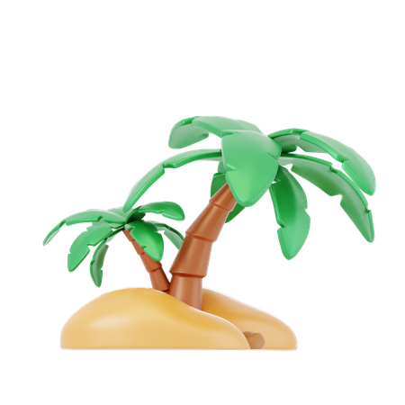 Palm Tree  3D Icon