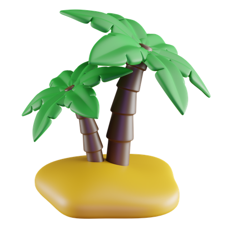Palm Tree  3D Icon