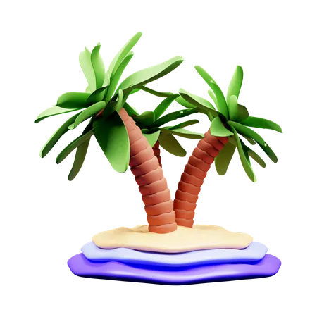 Palm Tree  3D Icon