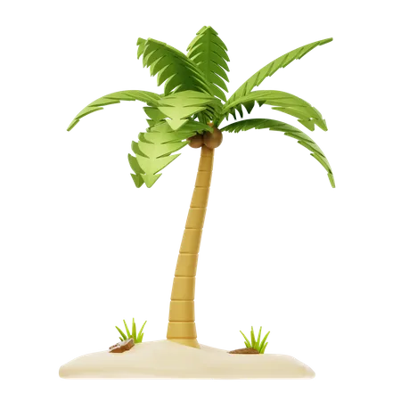 Palm Tree 3D Icon