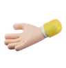 Palm Up Hand Gesture Emoji
