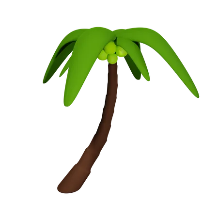 Palmera de cocos  3D Icon