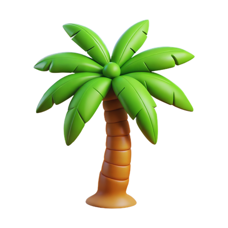 Palme  3D Icon