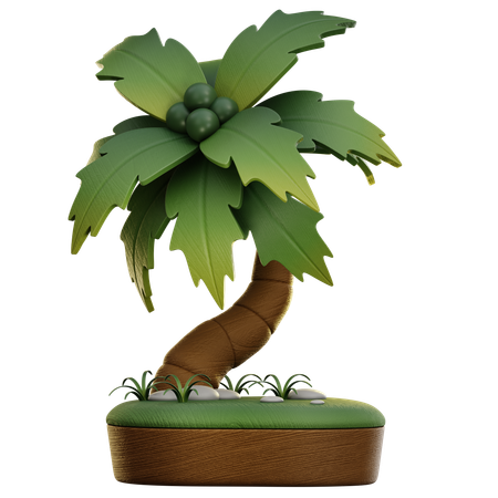 Palme  3D Icon