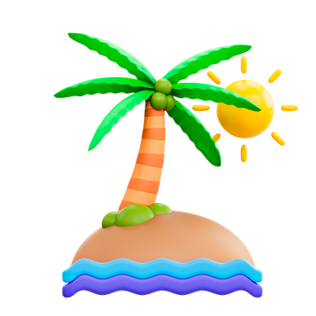 Palmeira  3D Illustration