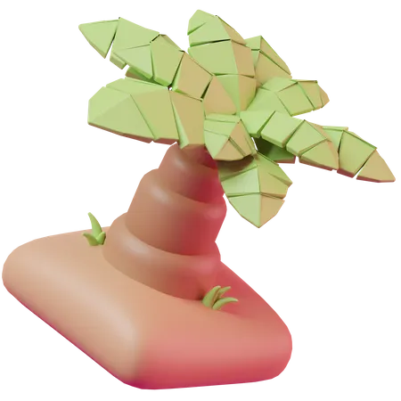 Palmeira  3D Icon