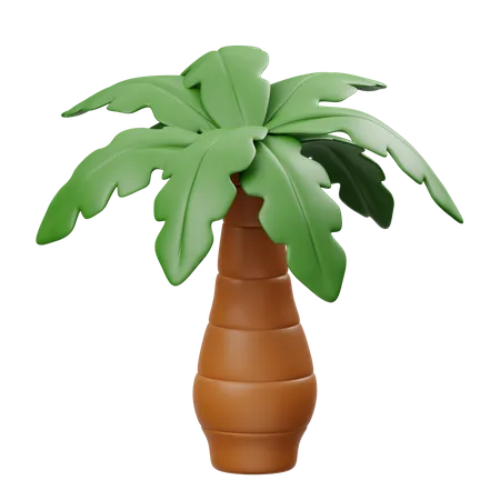 Palmeira  3D Icon