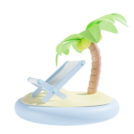 Palmera  3D Icon