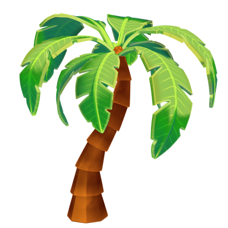 Palmera  3D Icon