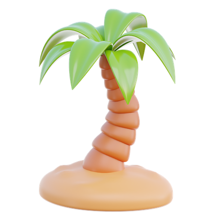 Palmera  3D Icon