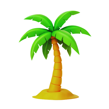 Palmera  3D Icon