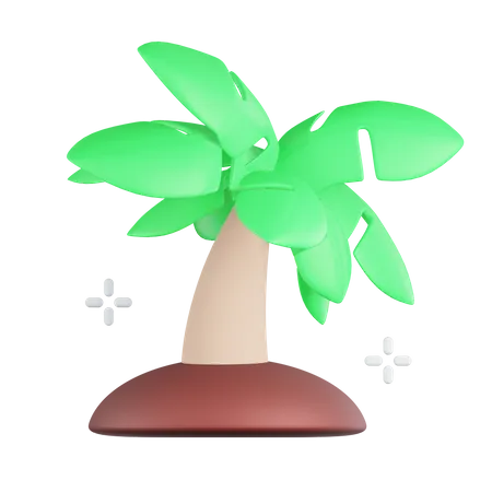 Palmera  3D Icon