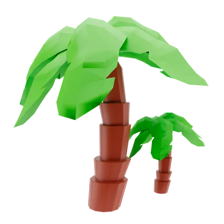 Palmera  3D Illustration