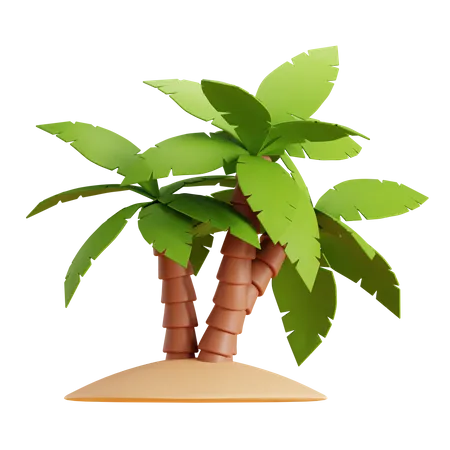 Palmera  3D Icon