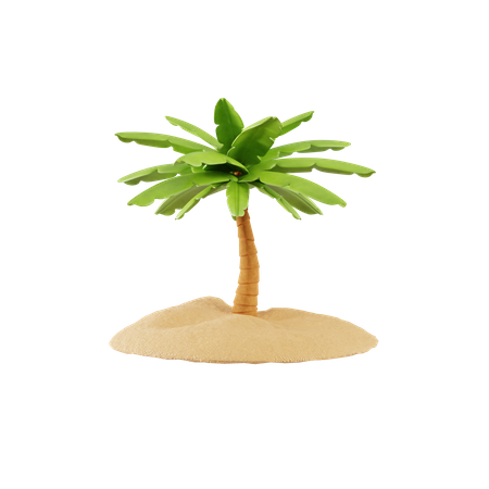 Palmera  3D Icon