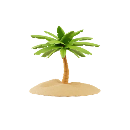 Palmera  3D Icon