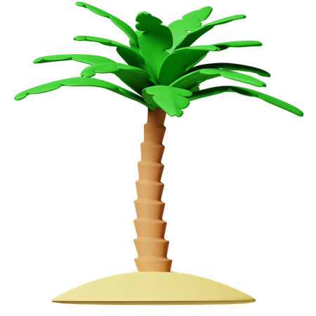 Palmera  3D Icon