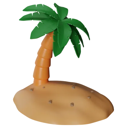 Palmera  3D Icon