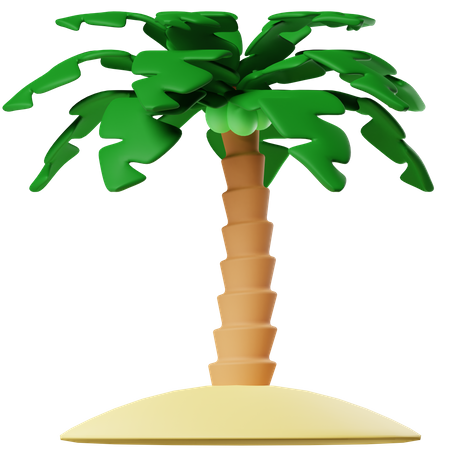 Palmera  3D Icon