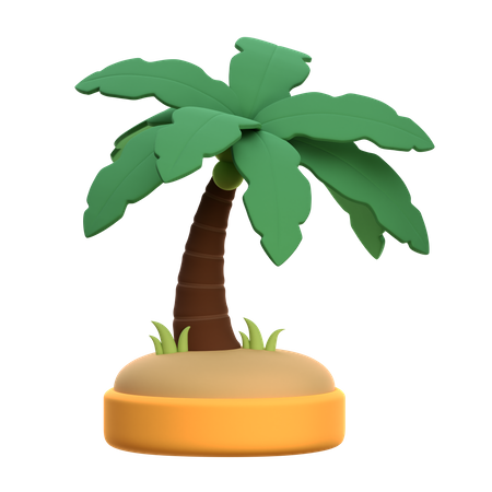 Palmera  3D Icon