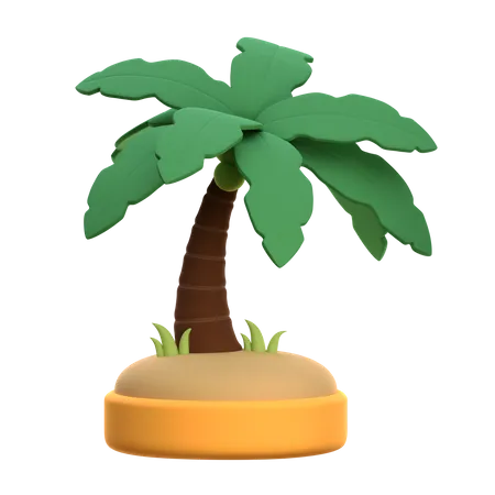 Palmera  3D Icon