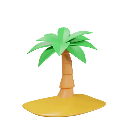 Palmera  3D Icon