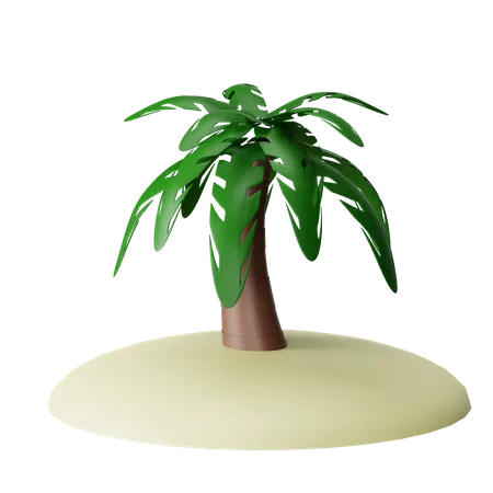 Palmera  3D Icon