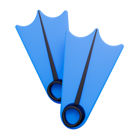 Palmes de plongée  3D Icon