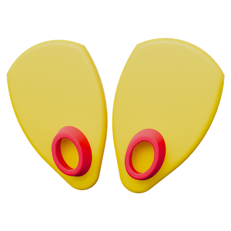 Palmes de plongée  3D Icon
