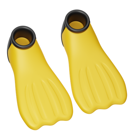 Palmes de plongée  3D Icon