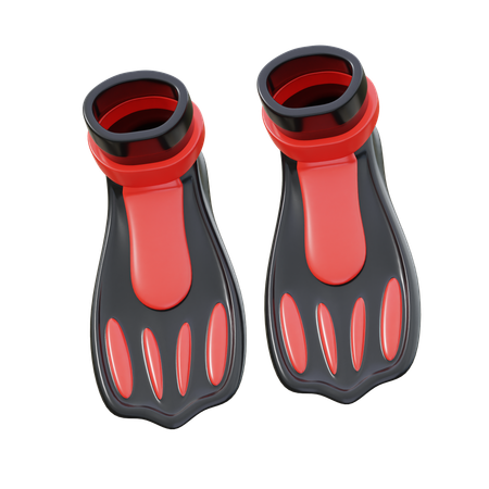 Palmes de plongée  3D Icon