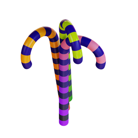 Palo de dulce  3D Icon