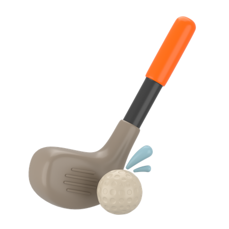 Palo de golf  3D Icon